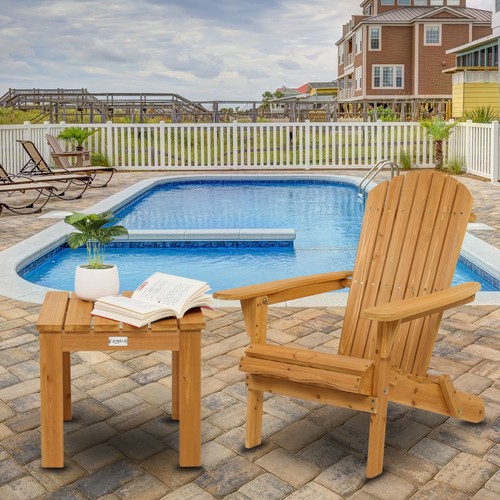 Adirondack wooden chair - wooden,