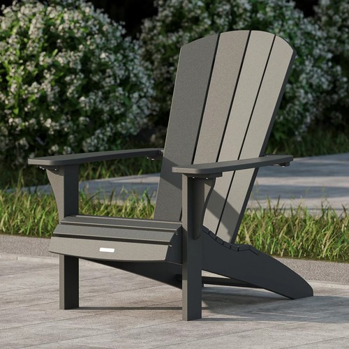 Adirondack faux wood garden - faux,