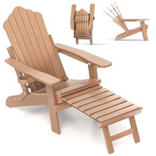 Outdoor Adirondack Chair Brown