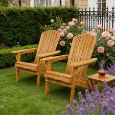 2 x Adirondack Garden Chair