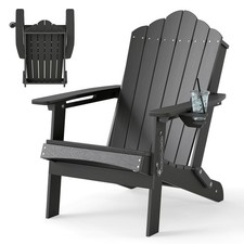 COSTWAY Folding Adirondack