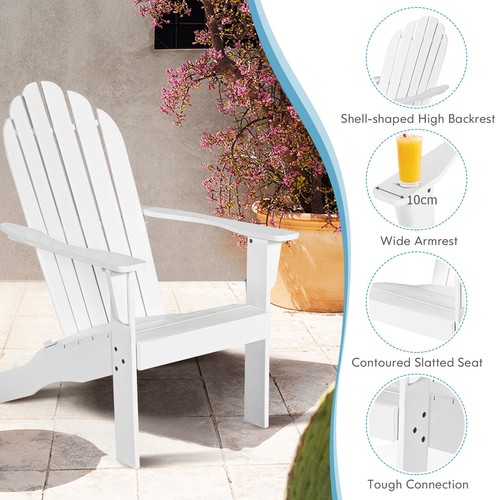 Chair acacia wood adirondack - acacia,